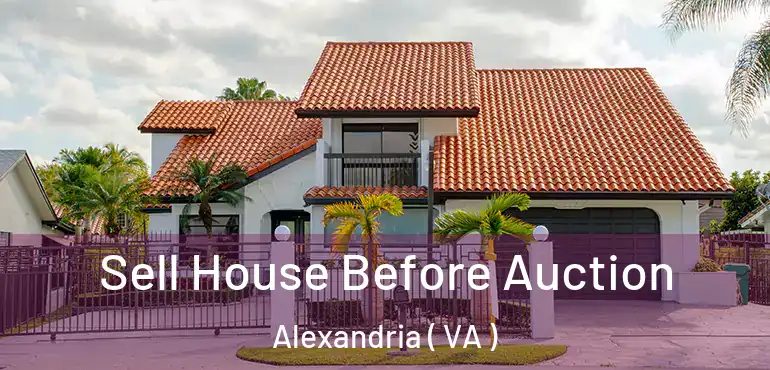  Sell House Before Auction Alexandria ( VA )